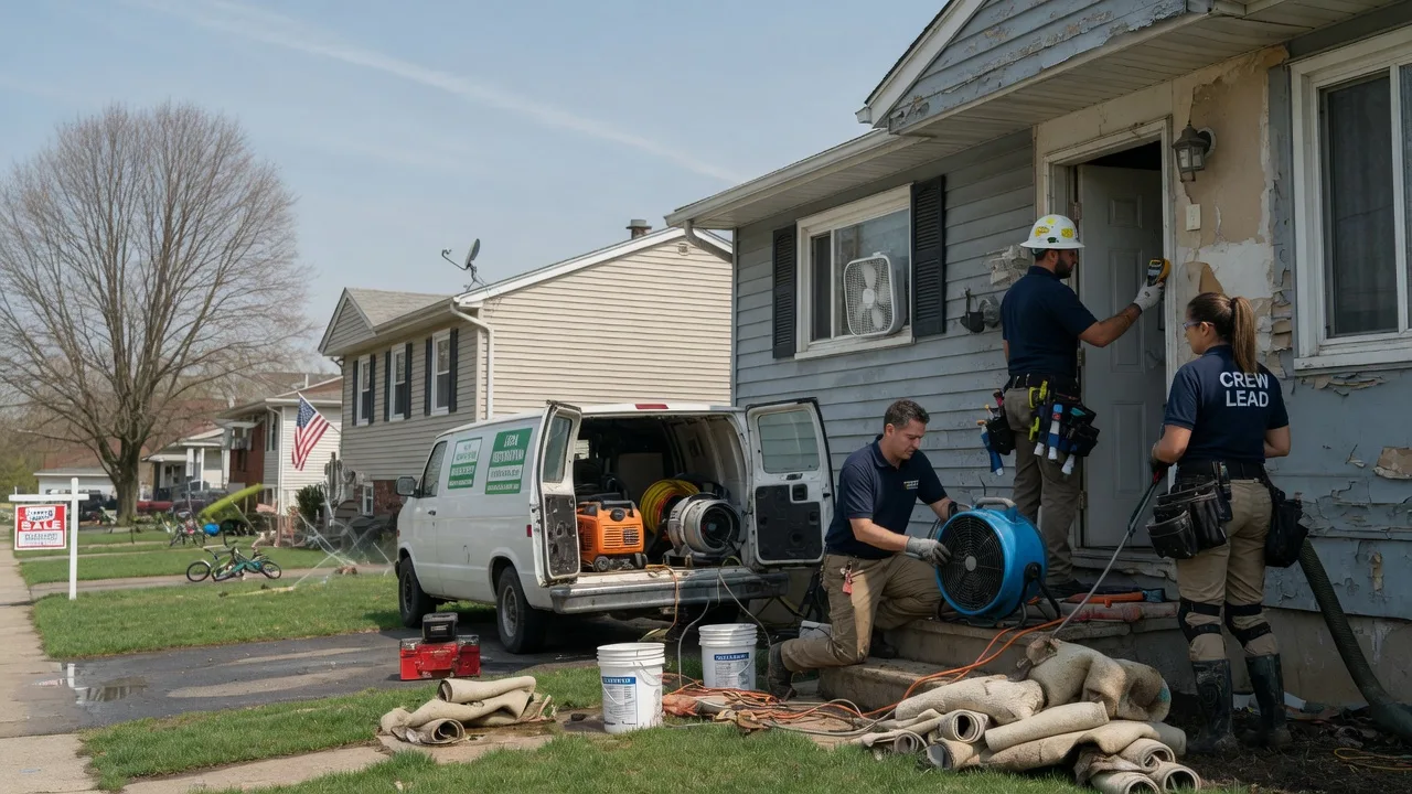 Flood Cleanup in Valley Village, CA near me