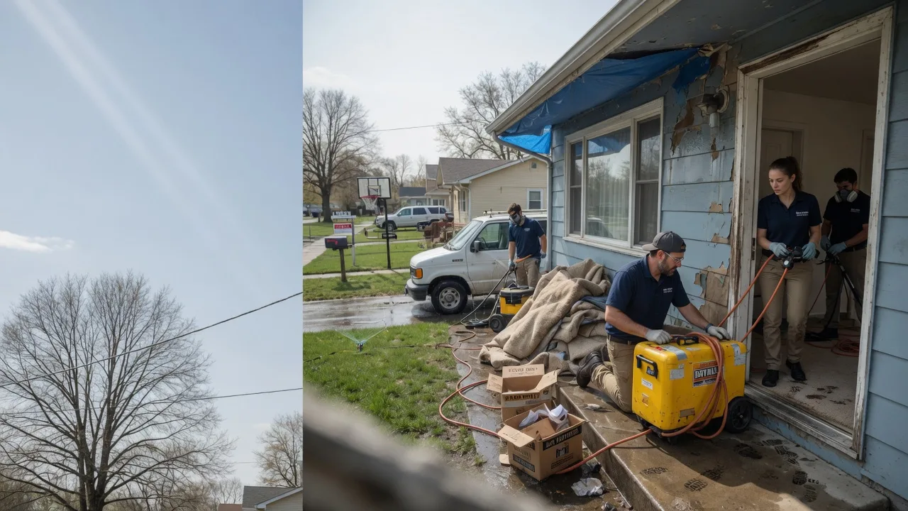 Basement Flood Cleanup in Valley Village, CA near me